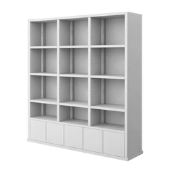 Stacked Storage Bookcase - view 1