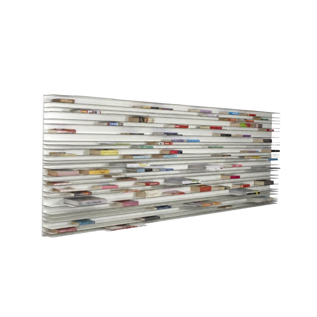 Paperback Wallsystem - White 120cm - view 1