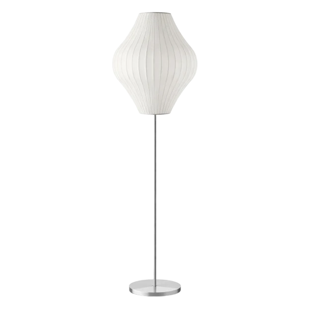 NELSON PEAR LOTUS FLOOR LAMP - view 1