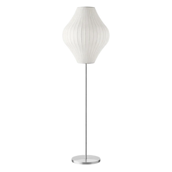 NELSON PEAR LOTUS FLOOR LAMP - view 1