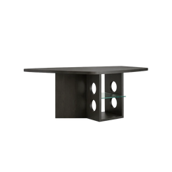M21 Dining, Conference or Executive Desk - Black - view 1