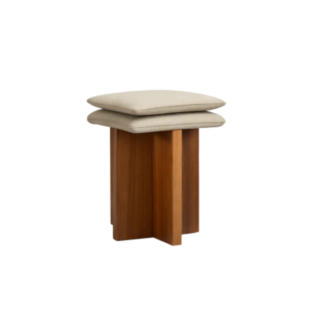 Cushion Stool (Circle Base) - view 1