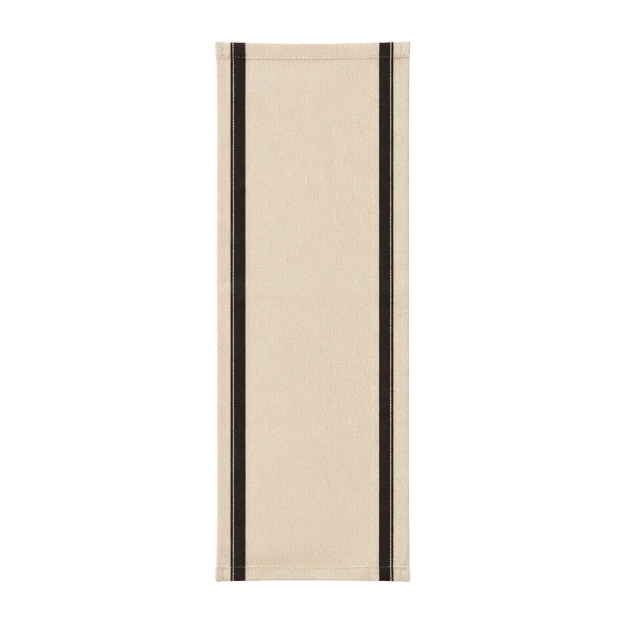 Calm kelim runner 80 x 200 off white-coffee - view 1