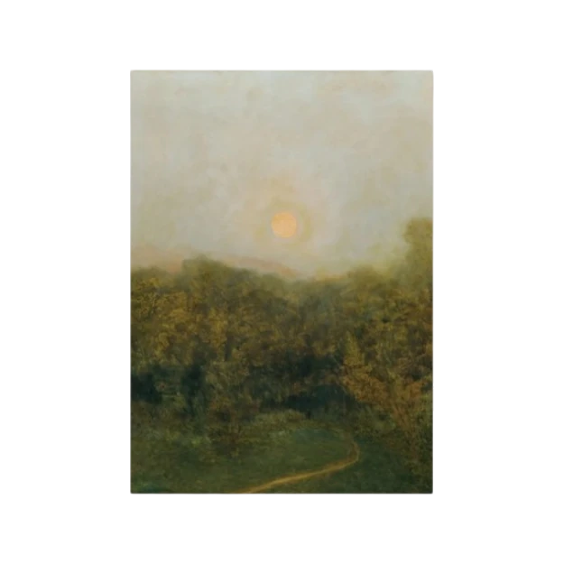 Moonrise Forest Path - view 1