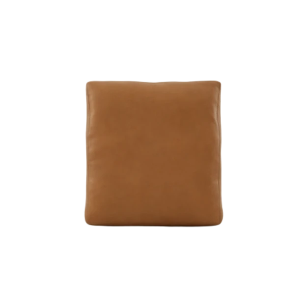 Chameleon Tartan Cushion_Leather - view 1