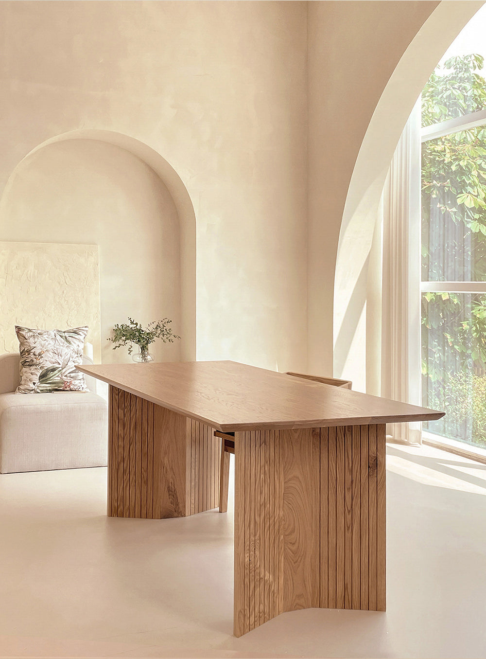 Hereu Weolneos Weonhyeong Table ECO HPL Set (wood ver)