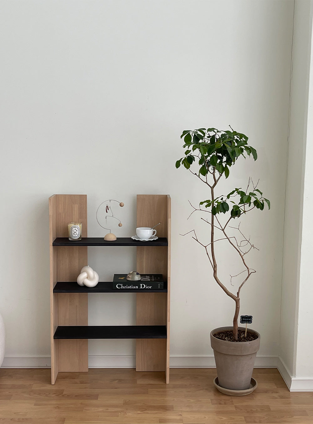 3-tier Shelf Display Cabinet