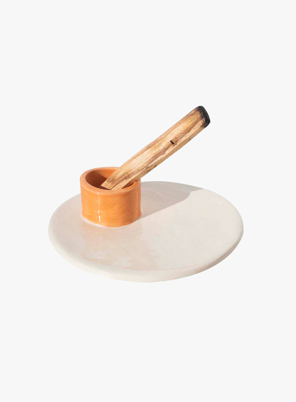 Two-Tone Circle Candle Tray