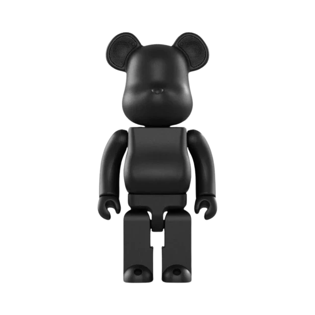Bearbrick Audio Portable Bluetooth Speaker 400% Black