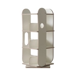 Luna 3-Tier Rotating Bookshelf - view 1