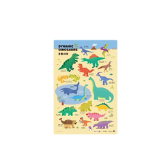 Dinosaur Cross-Section Illustration Poster - view 1