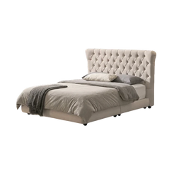 Crown Zoya Fabric Platform Bed Frame - view 1