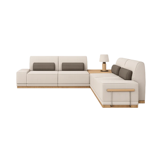 Square Modular Sofa Custom - view 1