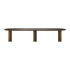 Oval Stone Dining Table Custom - view 1
