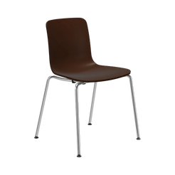 HAL Tube Stackable Seat Chocolate-Base Chrome-Glide Basic Dark - view 1