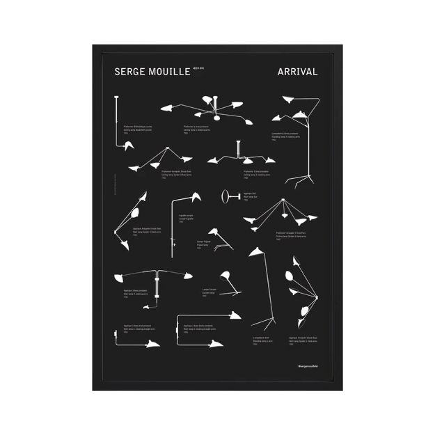 SERGE MOUILLE POSTER B2 - view 1