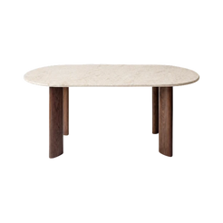 Oval Stone Dining Table - view 1