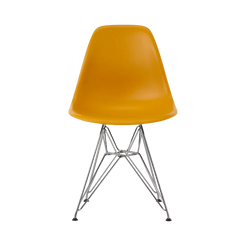 eames molded plastic side chair - view 1