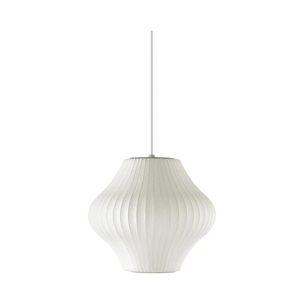 Nelson pear bubble pendant small - view 1