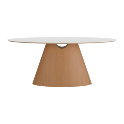 Lunar oval table - view 1