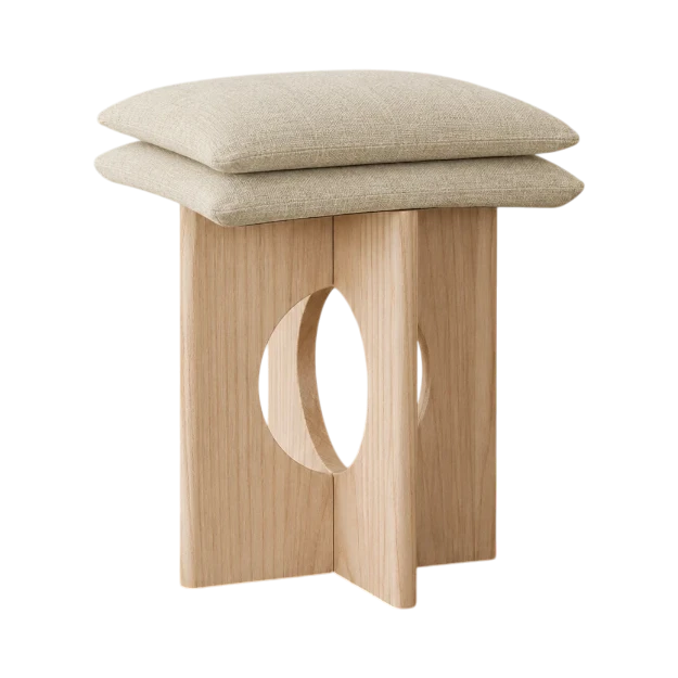 Cushion Stool (Circle Base) - view 1