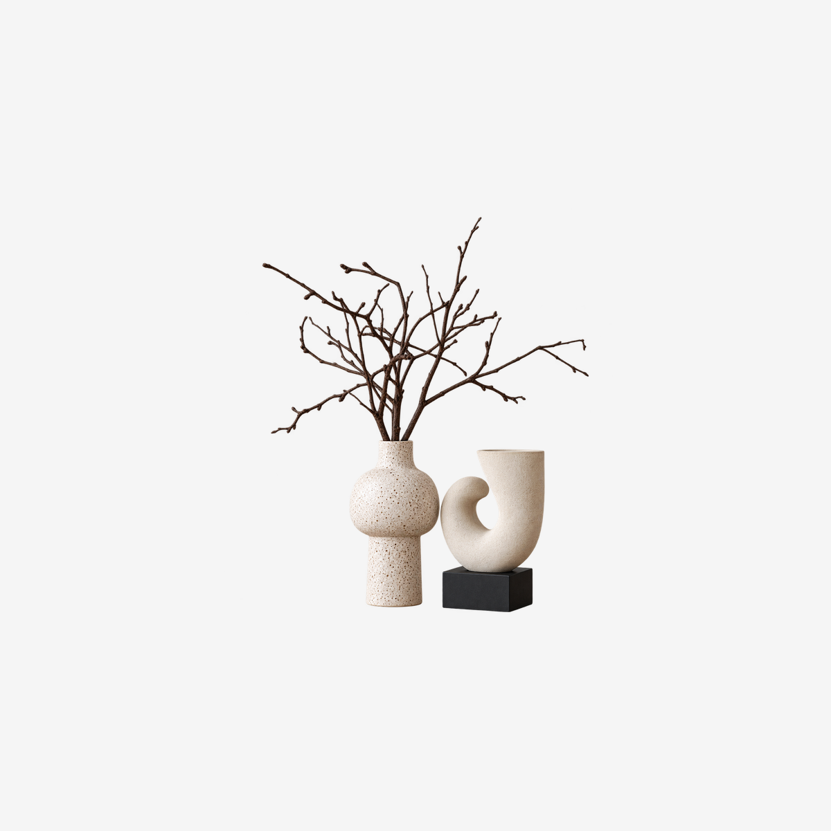 AI Design Image — Sculptural Vase Arrangement (3196)