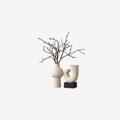 AI Design Image — Sculptural Vase Arrangement (3196)