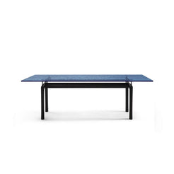 6 Table Tube D'Avion (Aquamarine / Black base) - view 1