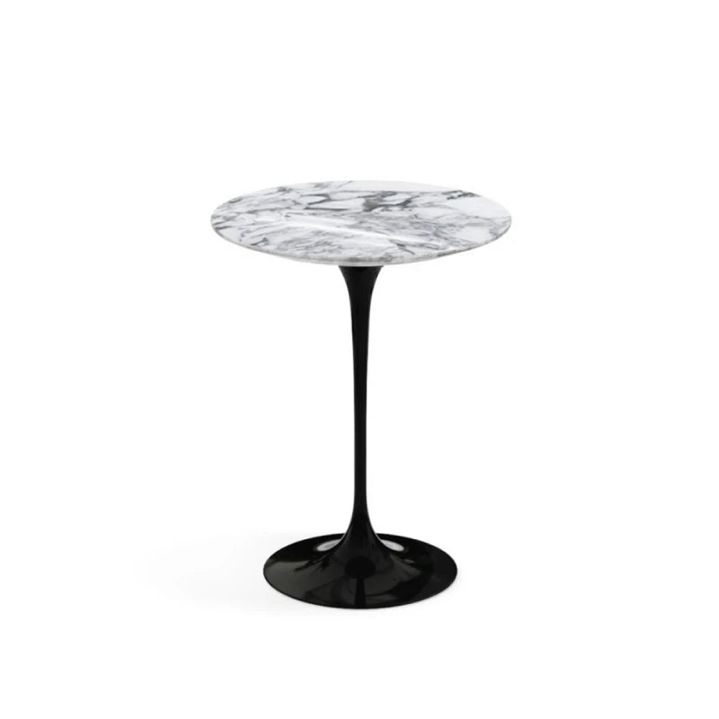Saarinen Side Table Round 41 - Marble - view 1