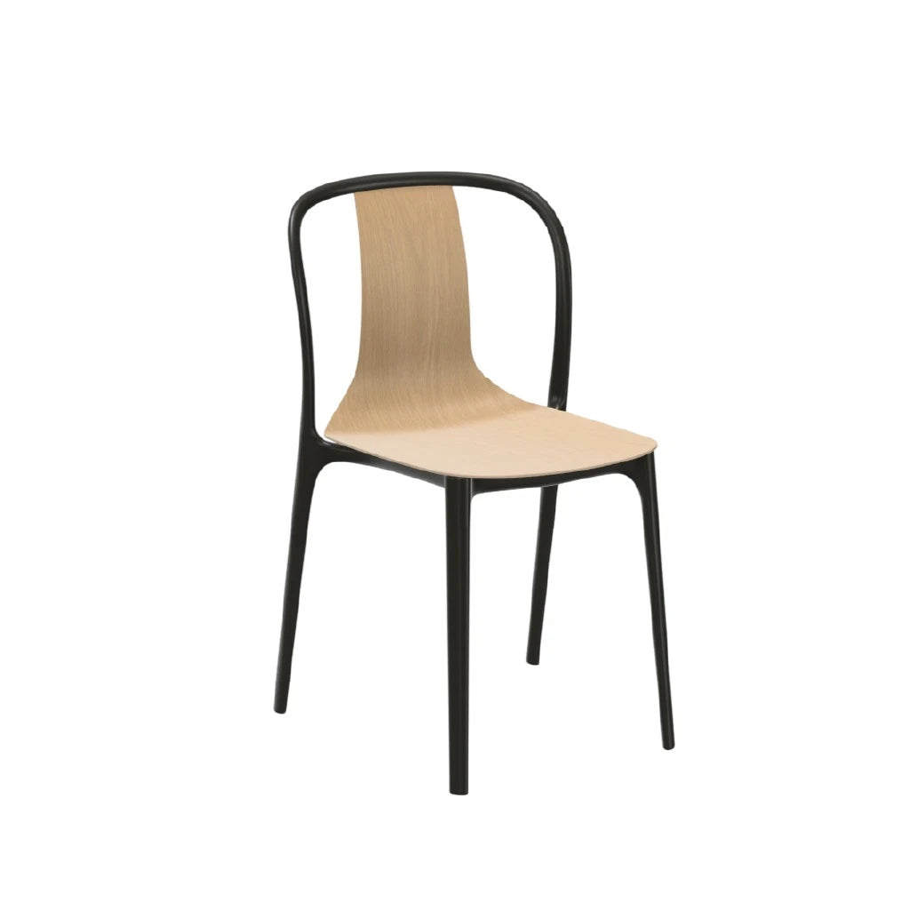 Belleville Side Shell Natural Oak Dining Chair - view 1