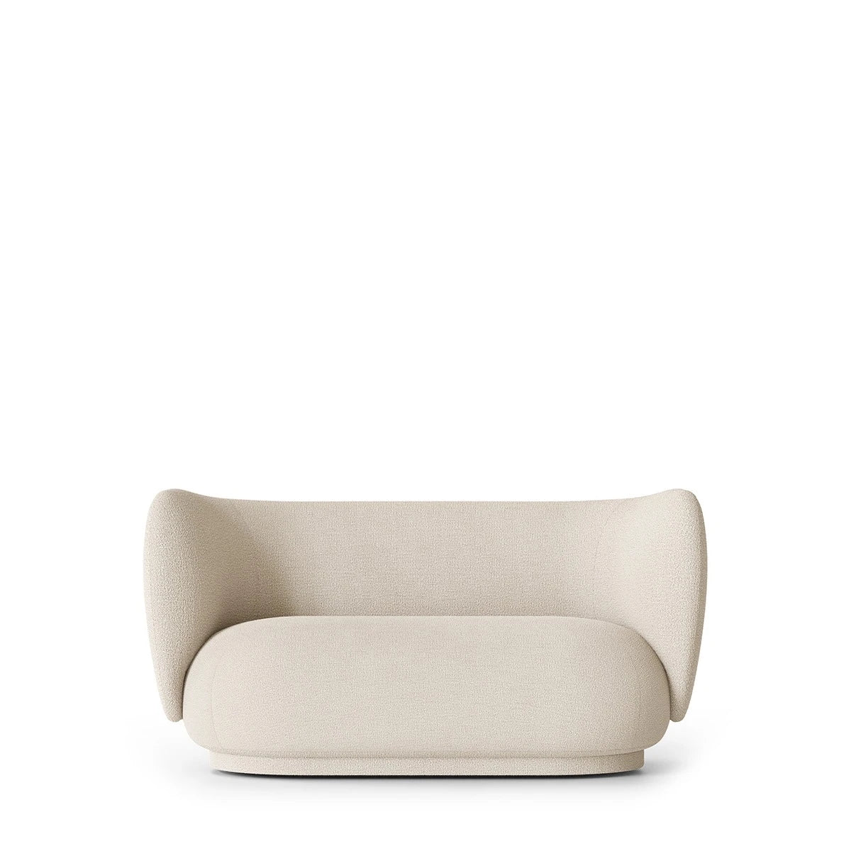 Rico 2 Seater Boucle - Off White Sofa - view 1