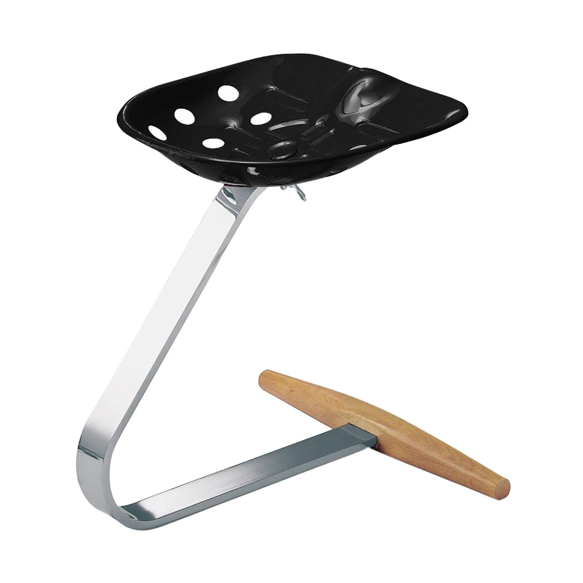 Mezzadro Stool Black - view 1