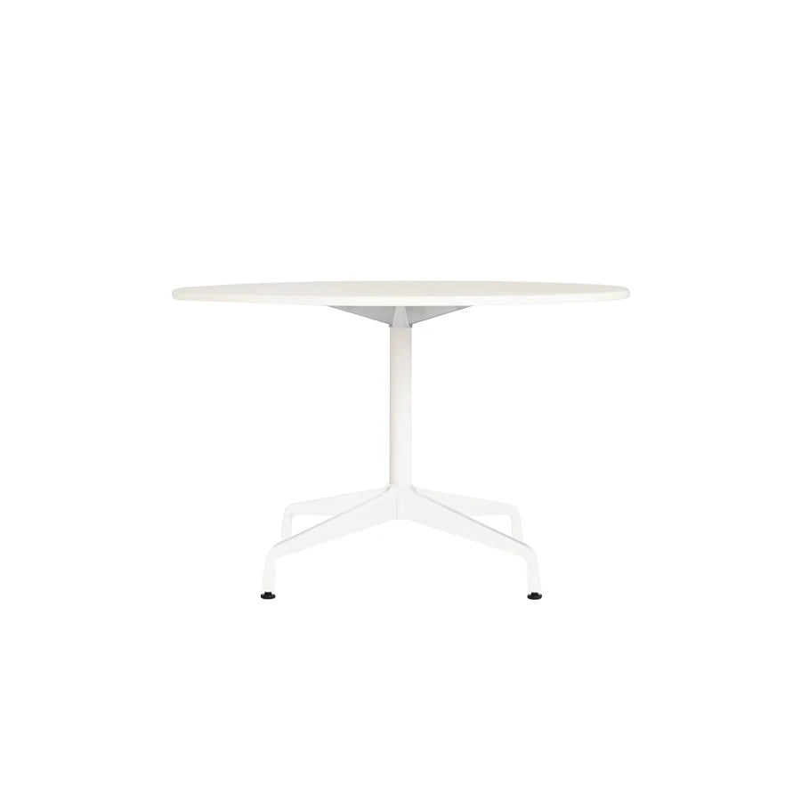 Eames Conference Table Round (121) All White - view 1