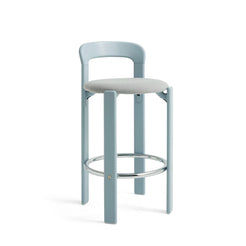 Rey Bar Stool Low Slate Blue - Uph. Steelcut Trio 113 - view 1