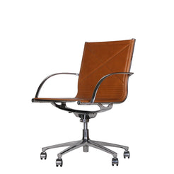 Joint 1211 Leather Yellowstone Vintage Polished Office Chair - view 1