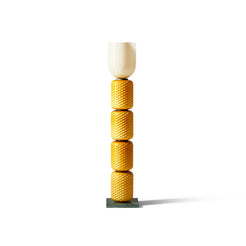 Ficupala Floor Lamp (Bronze glass/Verde alpi marble) - view 1
