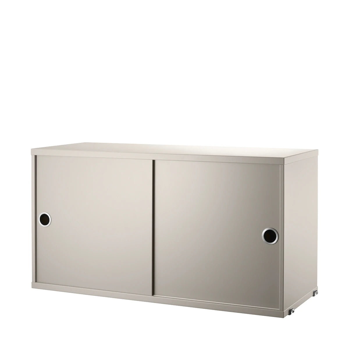 Cabinet with Sliding Doors beige - view 1