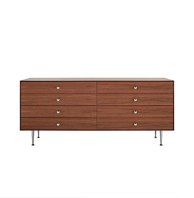 Nelson Thin Edge Double Dresser Walnut Storage - view 1