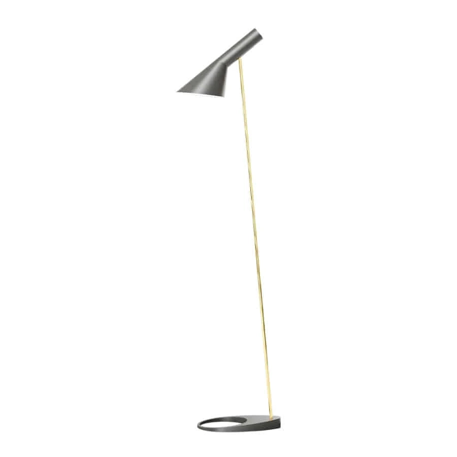 AJ Floor Lamp Grey/Brass - view 1