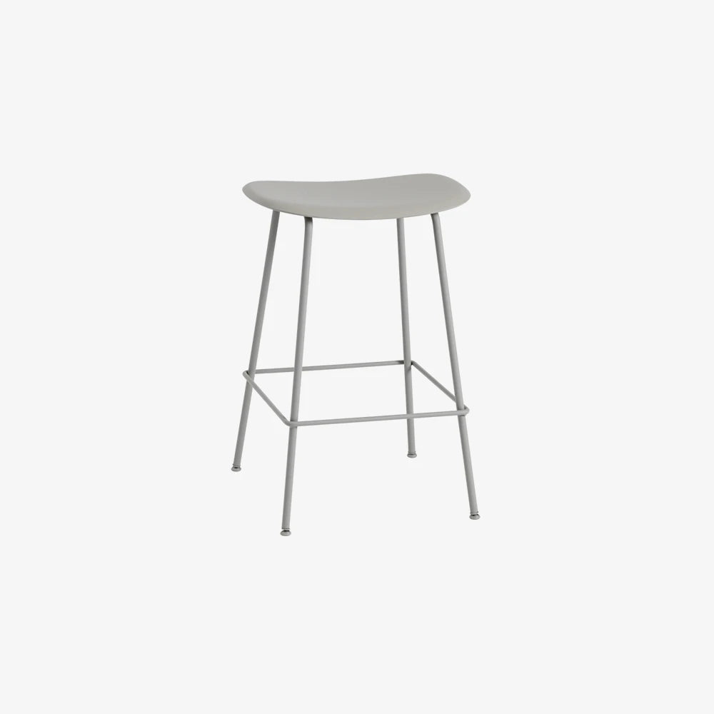 Fiber Counter Stool Without Backrest - view 1