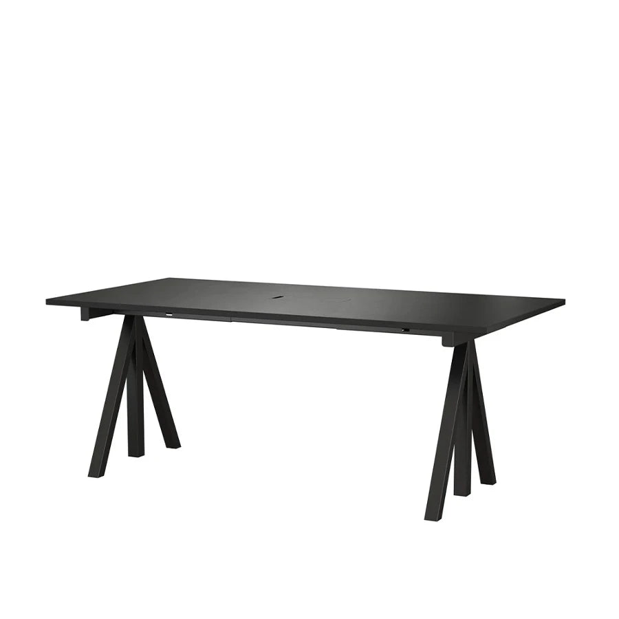 Works Conference Work Desk 180 x 90 Black - view 1