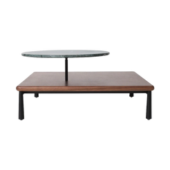 ARC Coffee Table (Oak / Walnut) - view 1