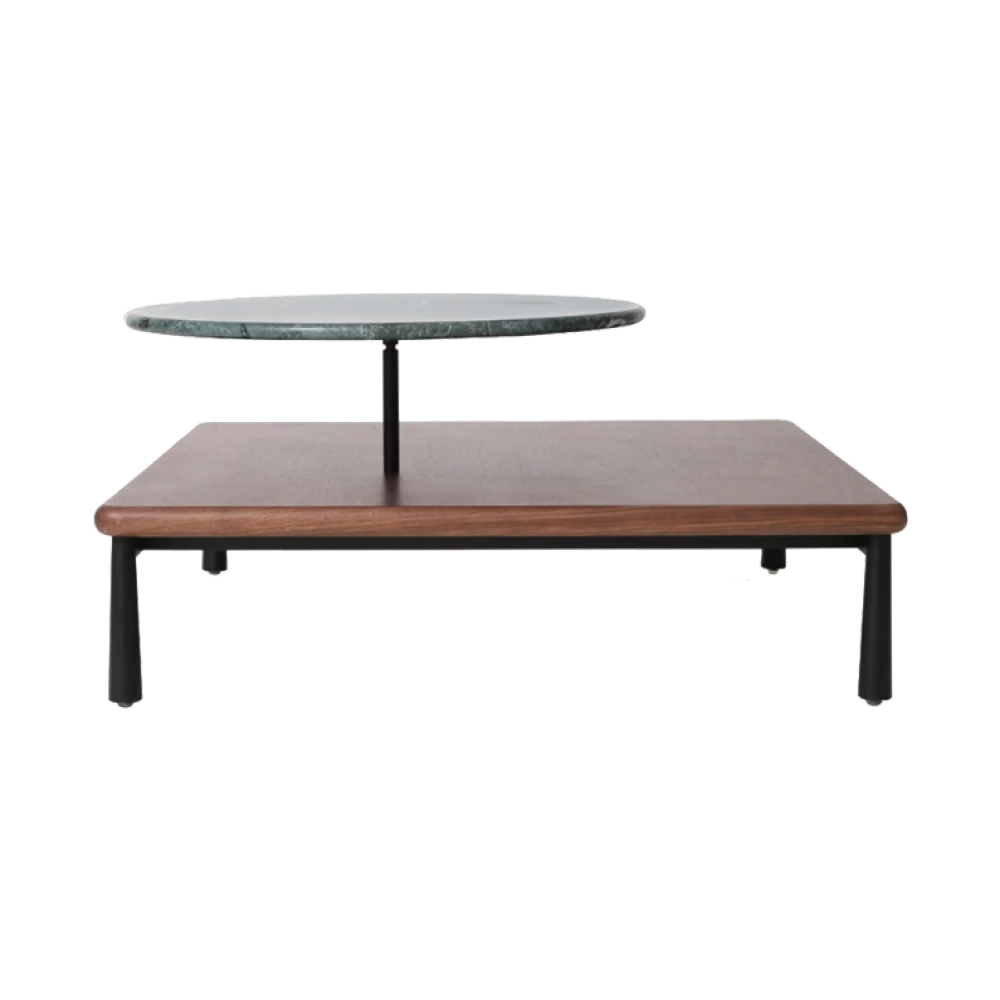 ARC Coffee Table (Oak / Walnut) - view 1