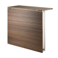 Folding Table Walnut-White - view 1