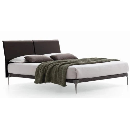 Ada Leather Bed Frame - view 1