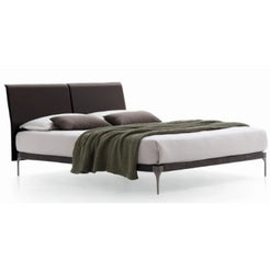 Ada Leather Bed Frame - view 1