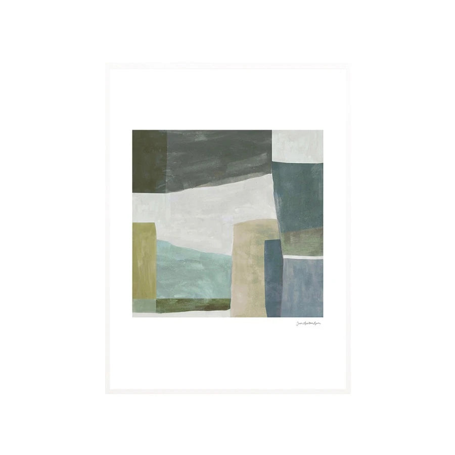 Julia Hallstrom Hjort Riviera White Aluminum Frame 500 x 700 - view 1