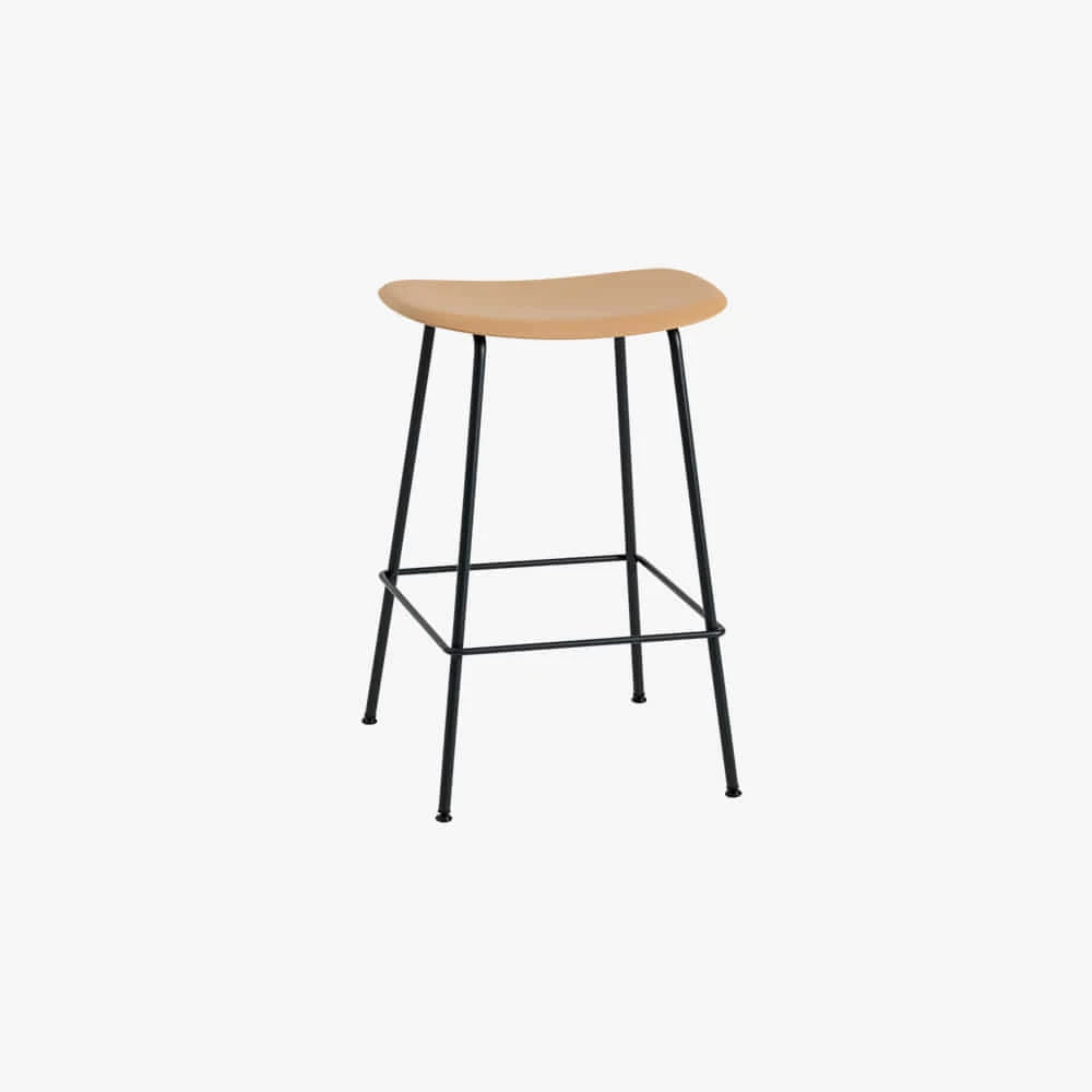 Fiber Counter Stool Without Backrest - view 1