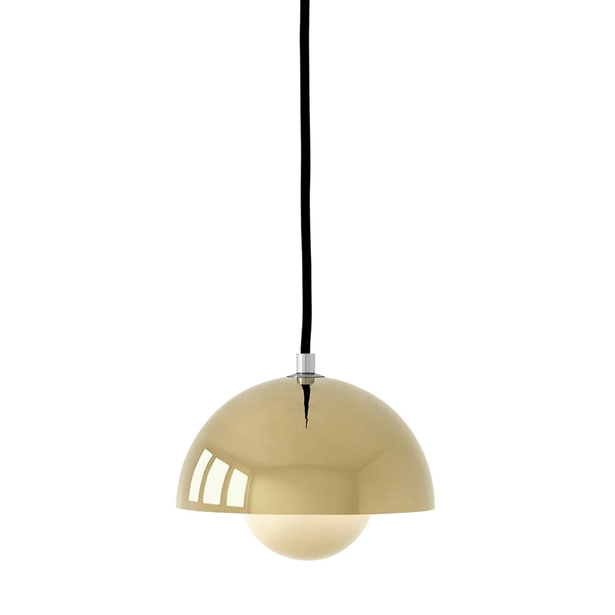 Flowerpot VP10 Brass-plated - view 1