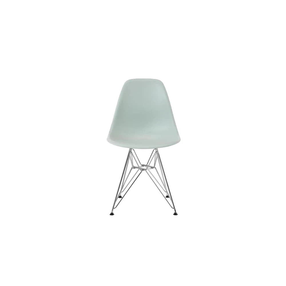 Eames Molded Plastic Side Chair, Wire-Base - view 1